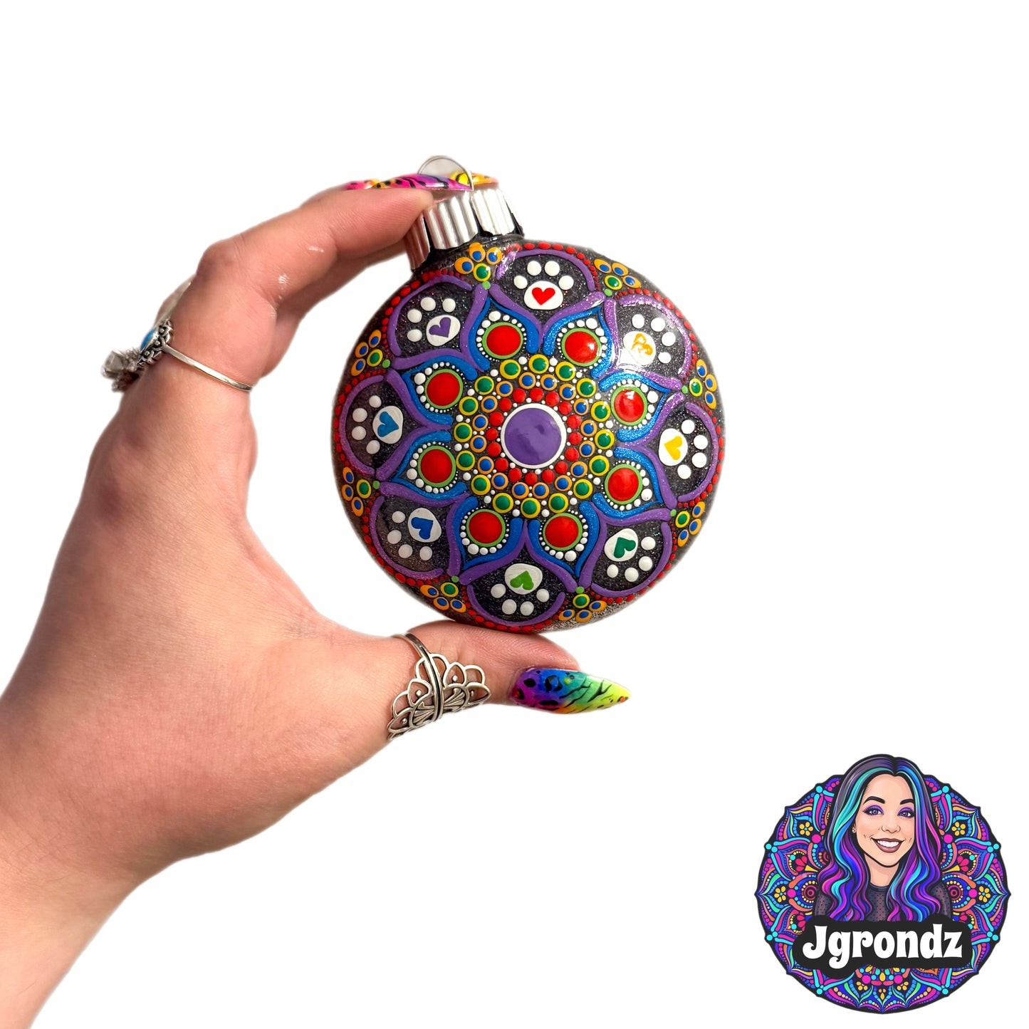 3” Pet Memorial Mandala Ornament