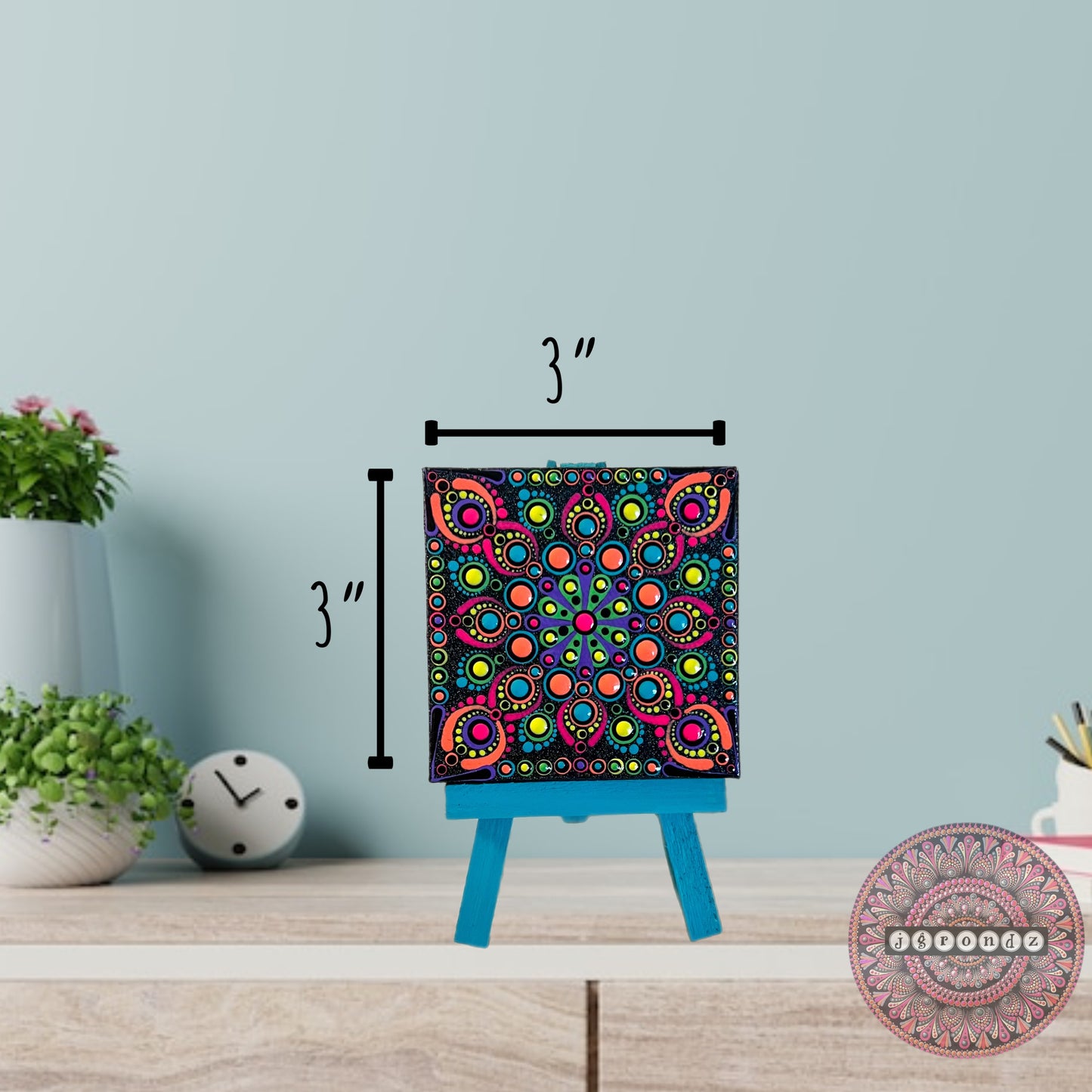 Mini Mandala with Easel