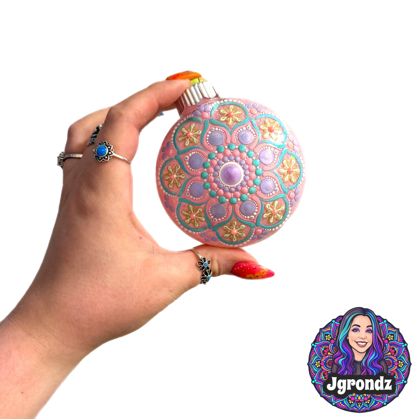 3” Mandala Ornament