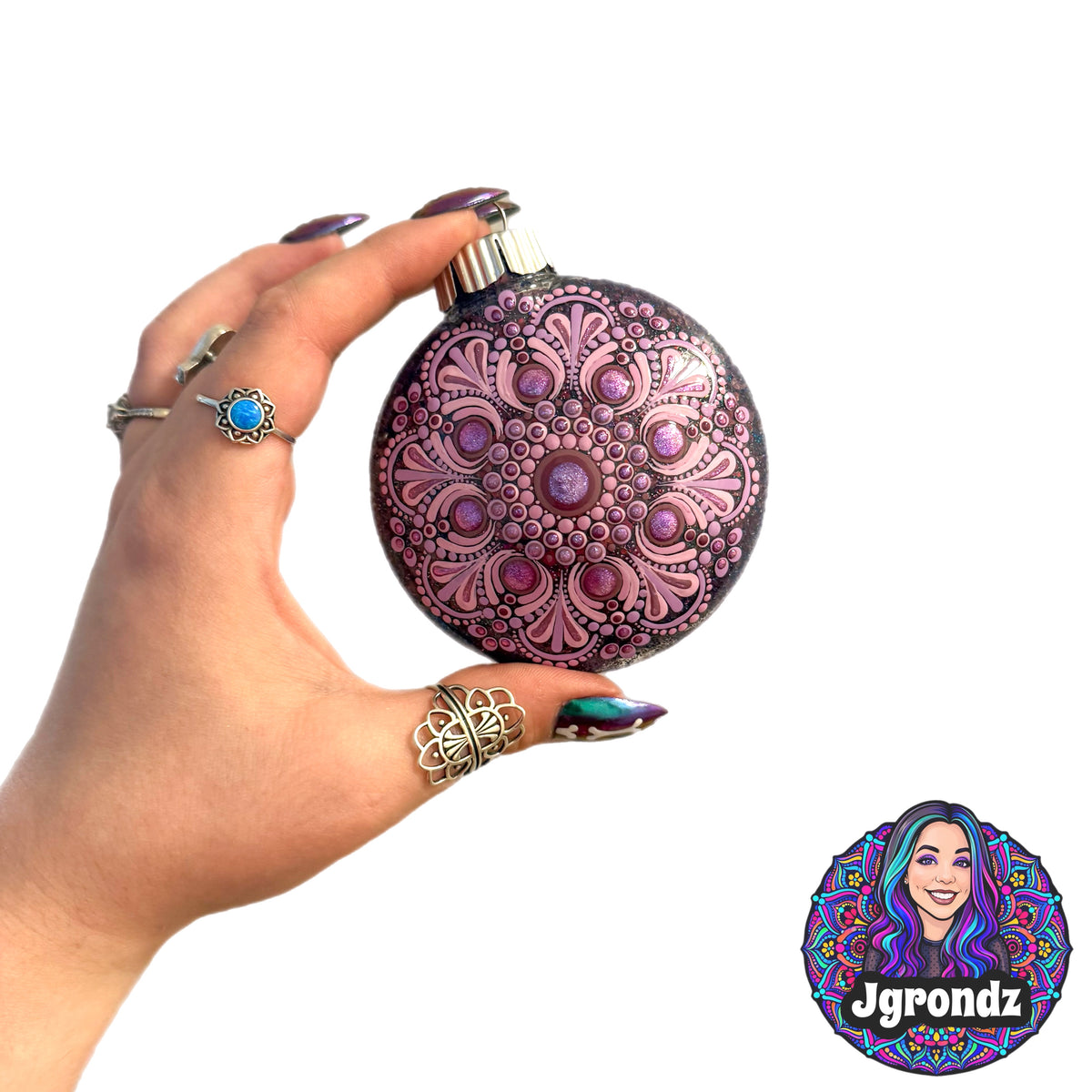3” Mandala Ornament