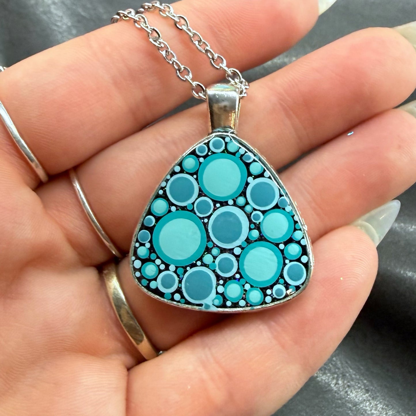Mandala Pendants (with chain)
