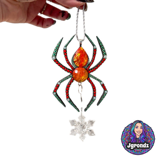 Christmas Spider Ornament