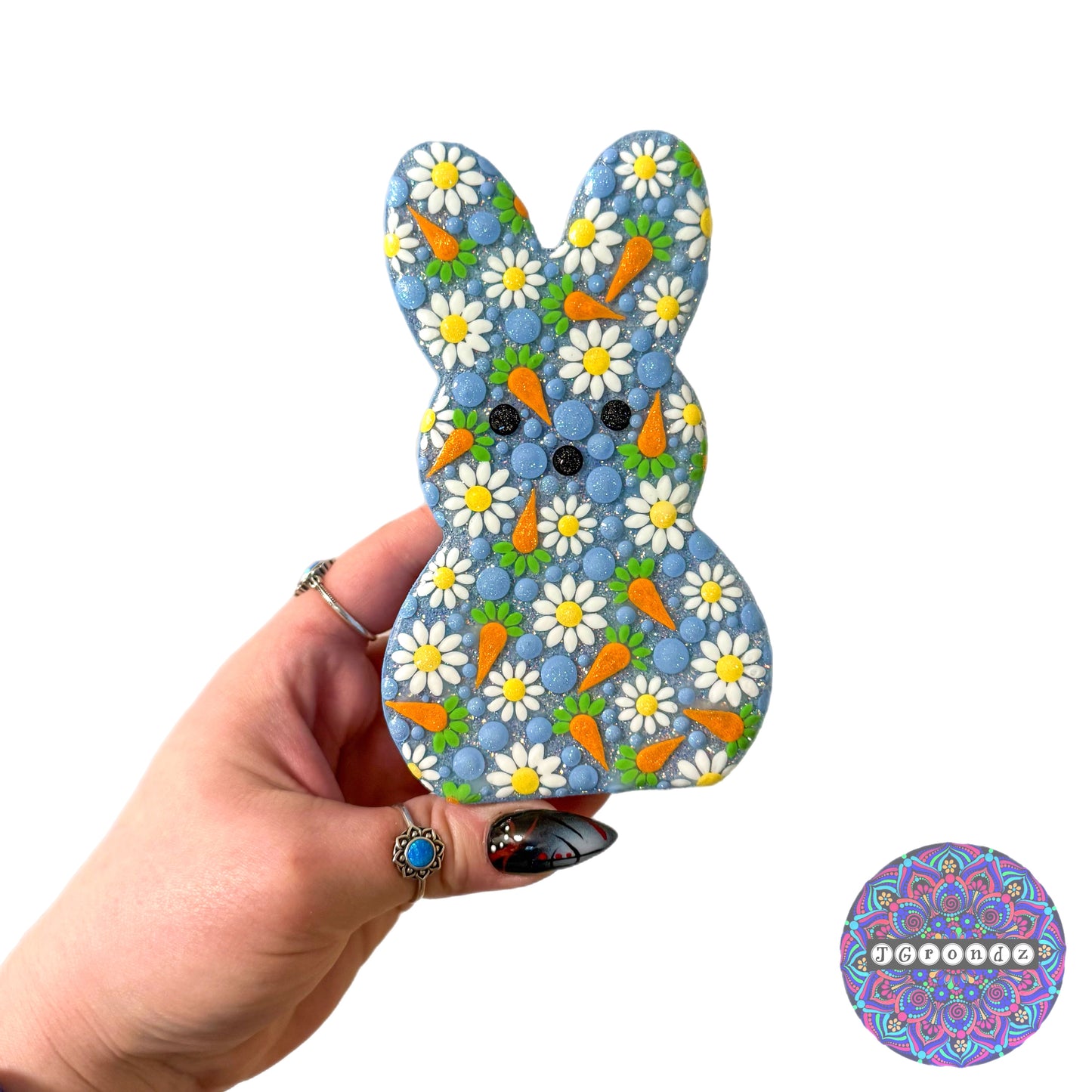 Bunny Tiered Tray / Shelf Decor