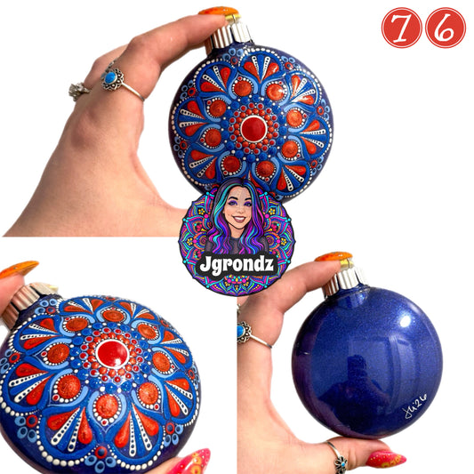 3” Mandala Ornament