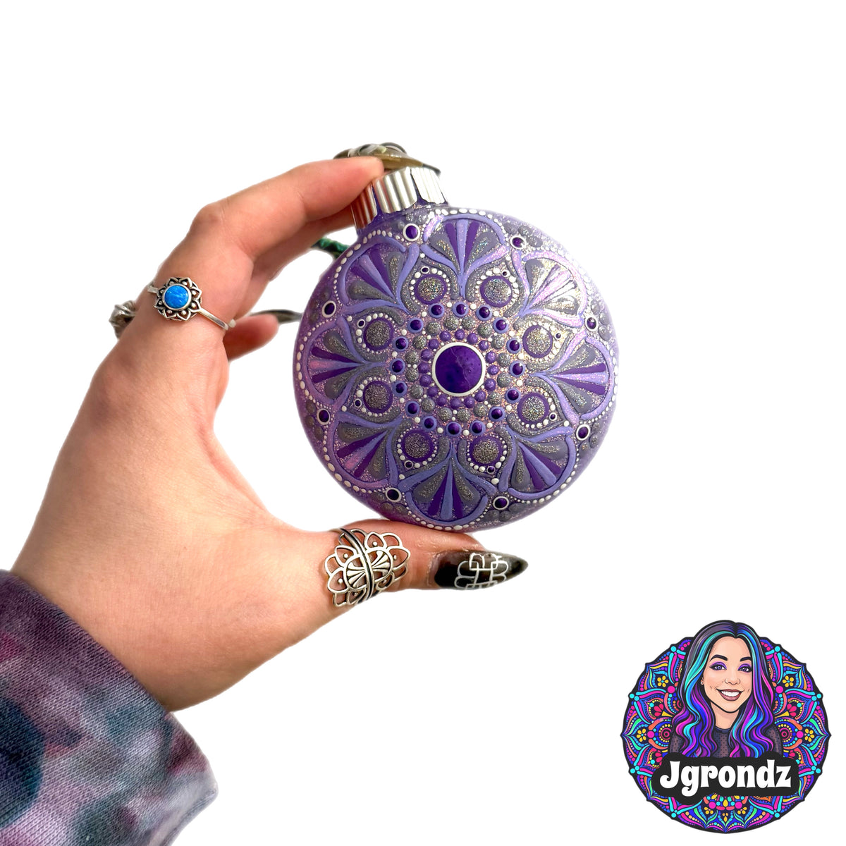 3” Mandala Ornament