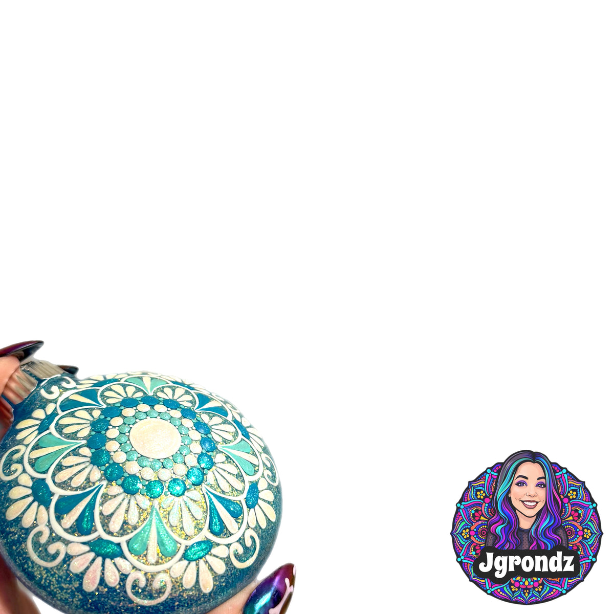 3” Mandala Ornament
