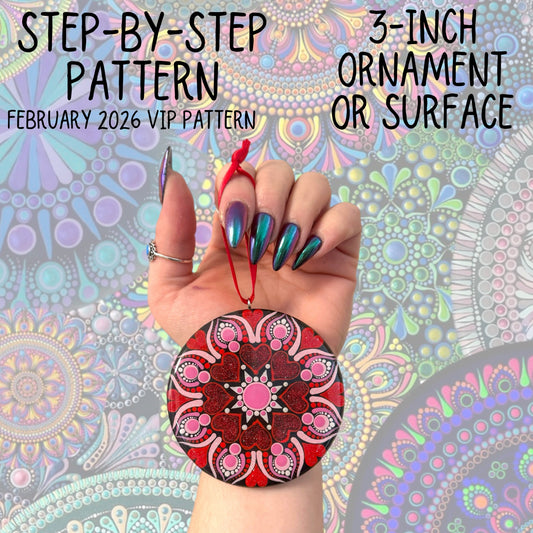 3 inch Mandala Pattern