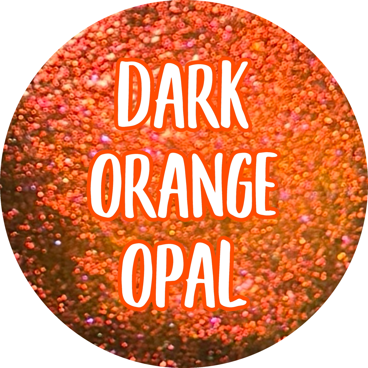Dark Orange Opal