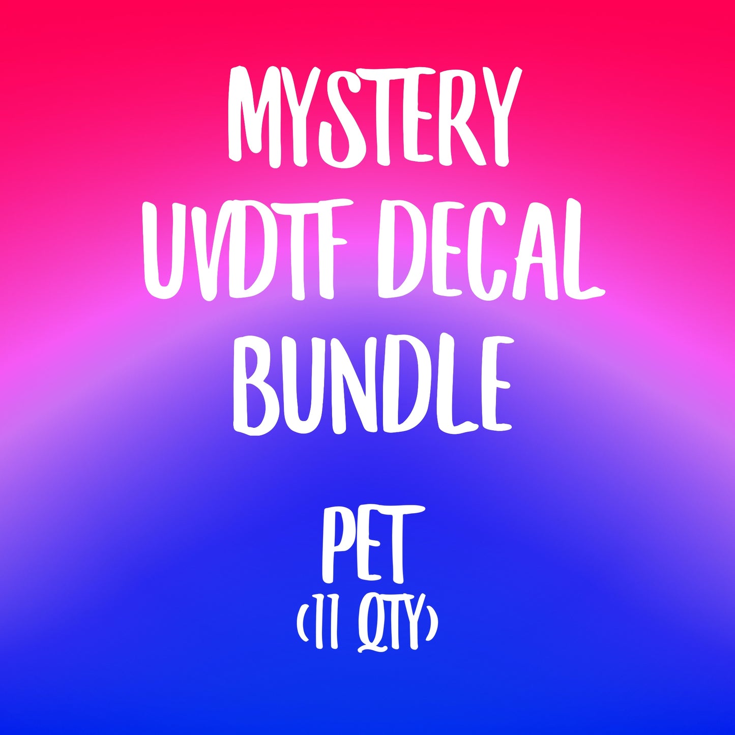 Uvdtf Mystery Pack