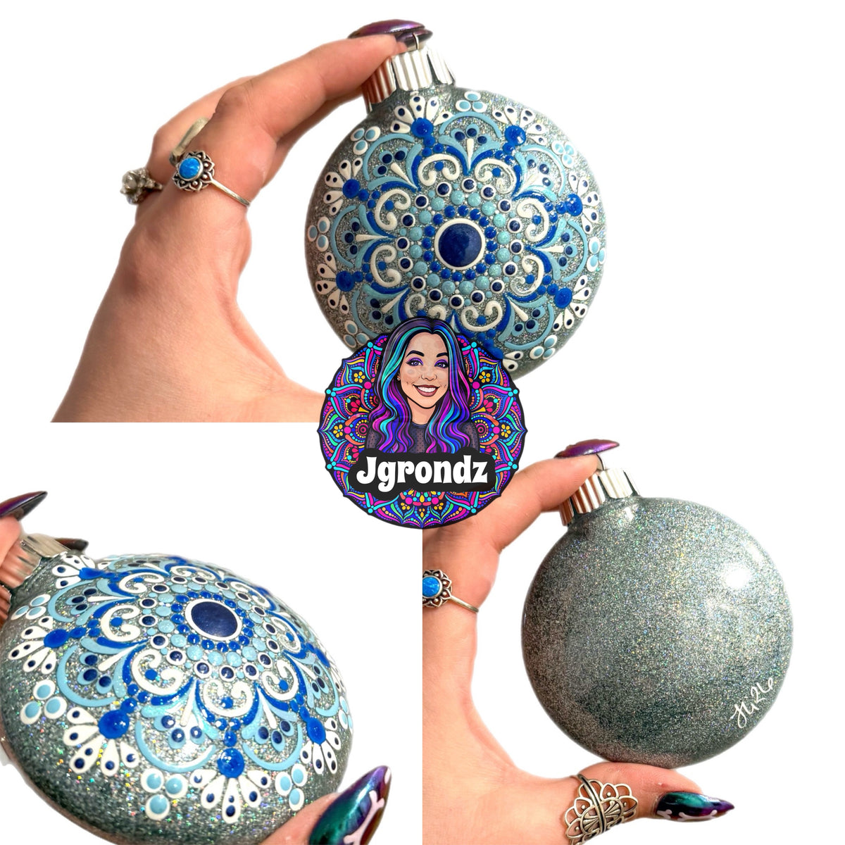 3” Mandala Ornament