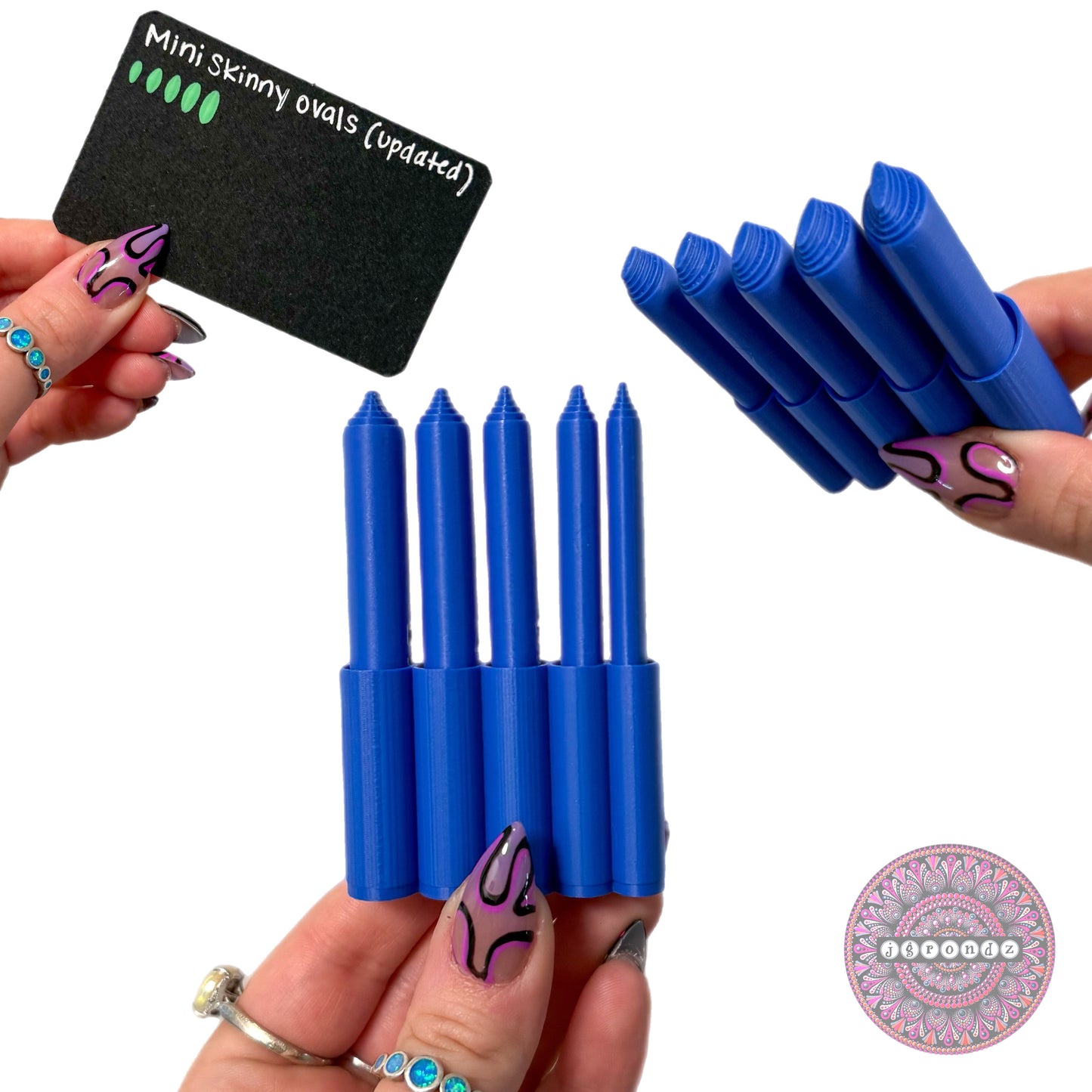 Mini Skinny Oval Dotting Tools