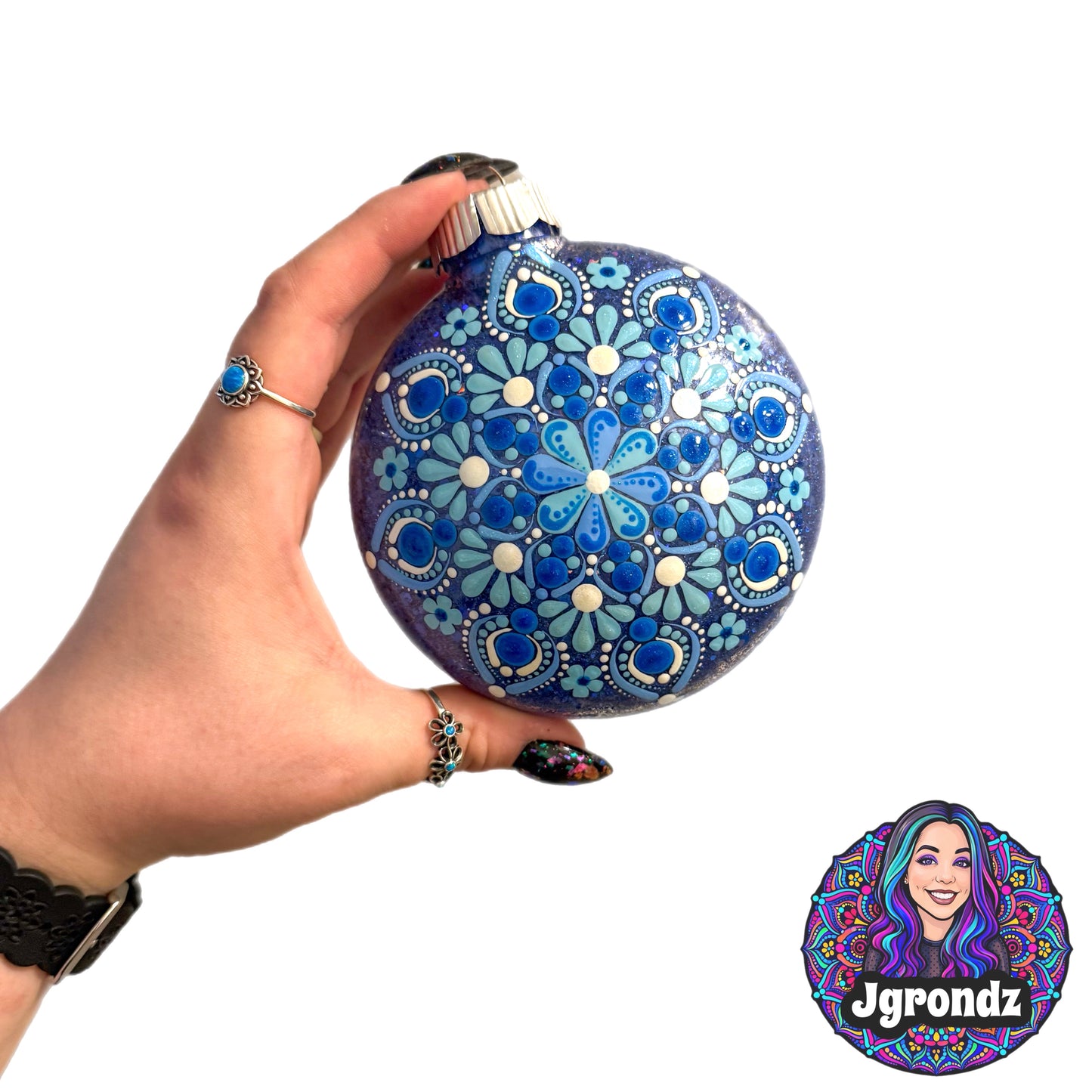 4” Mandala Ornament