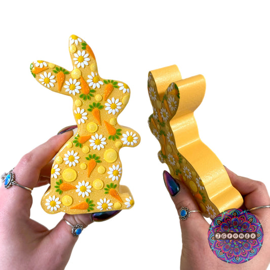Bunny Tiered Tray / Shelf Decor