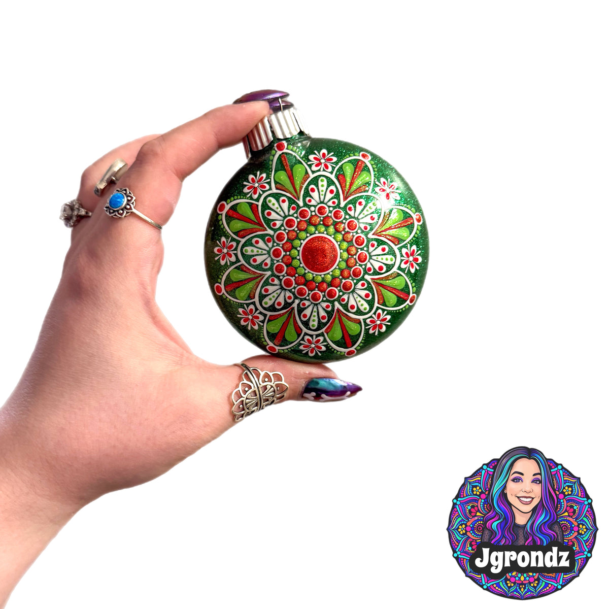 3” Mandala Ornament
