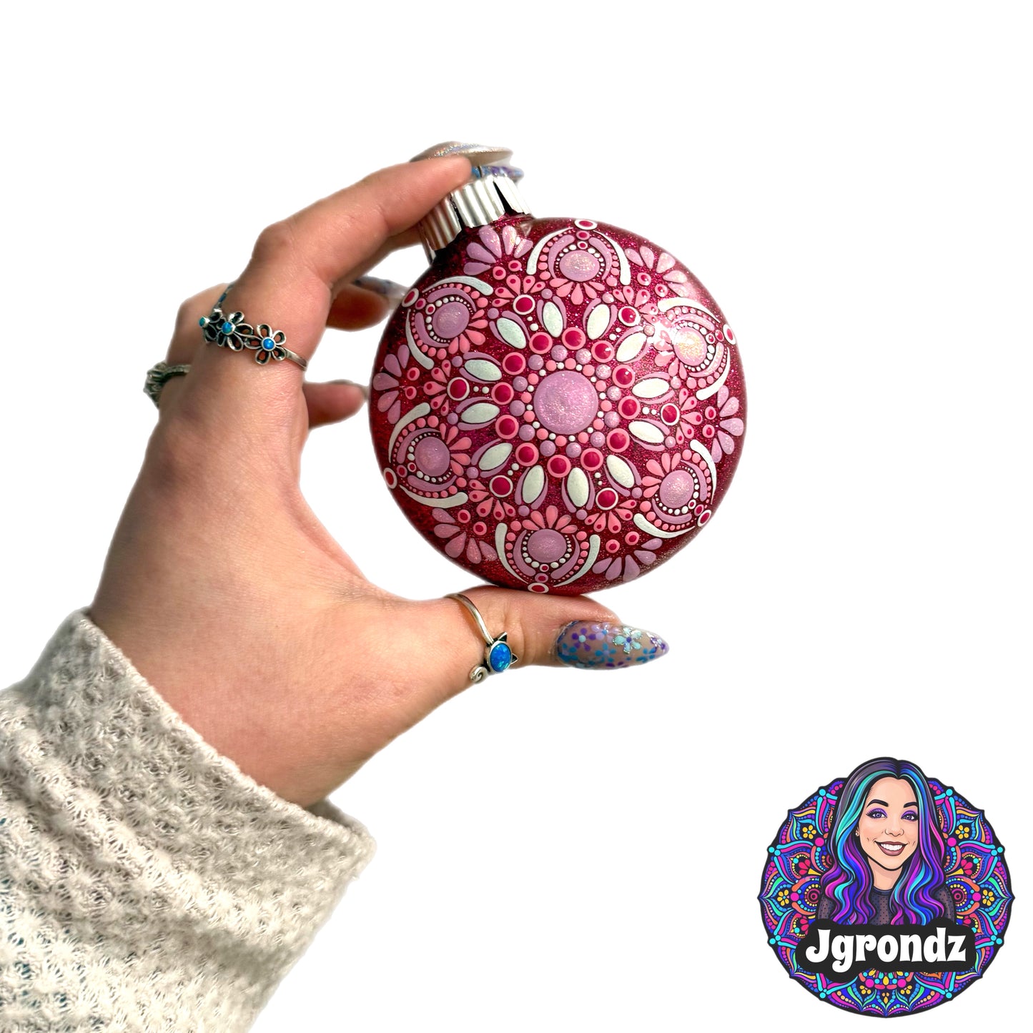 3” Mandala Ornament