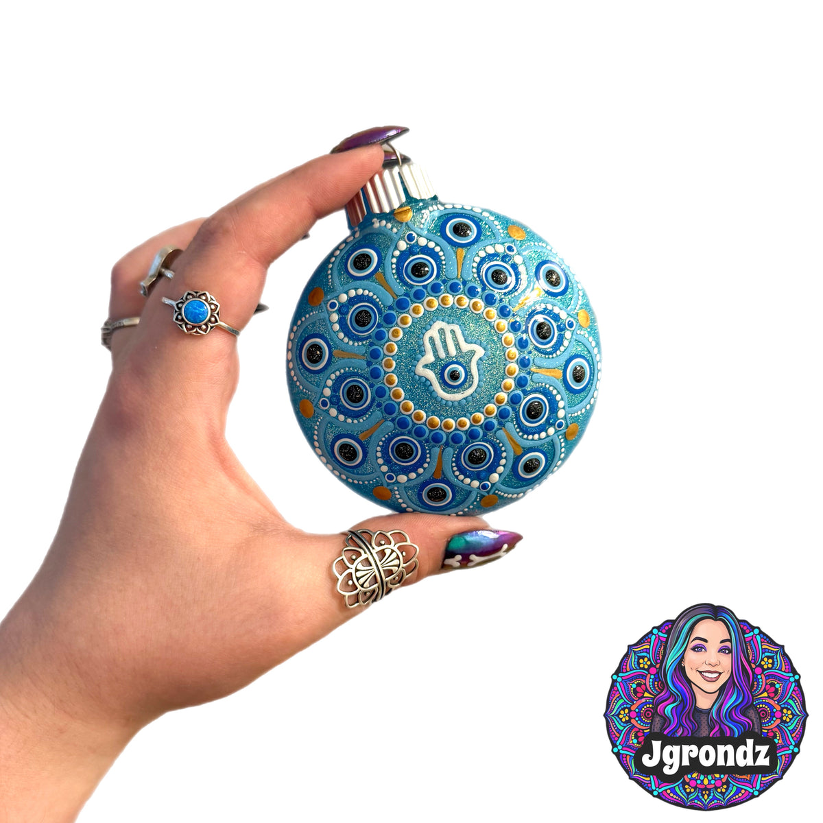3” 🧿 🪬 Mandala Ornament