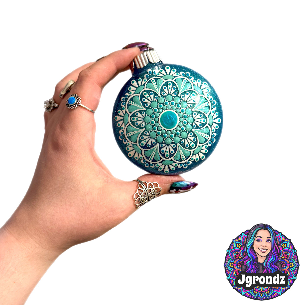 3” Mandala Ornament