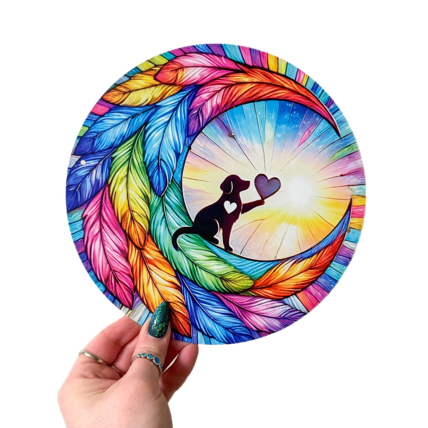 8” Metal Round