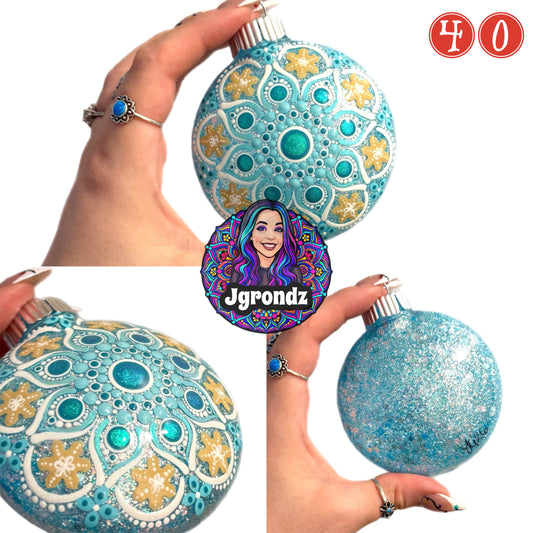 3” Cookie Mandala Ornament