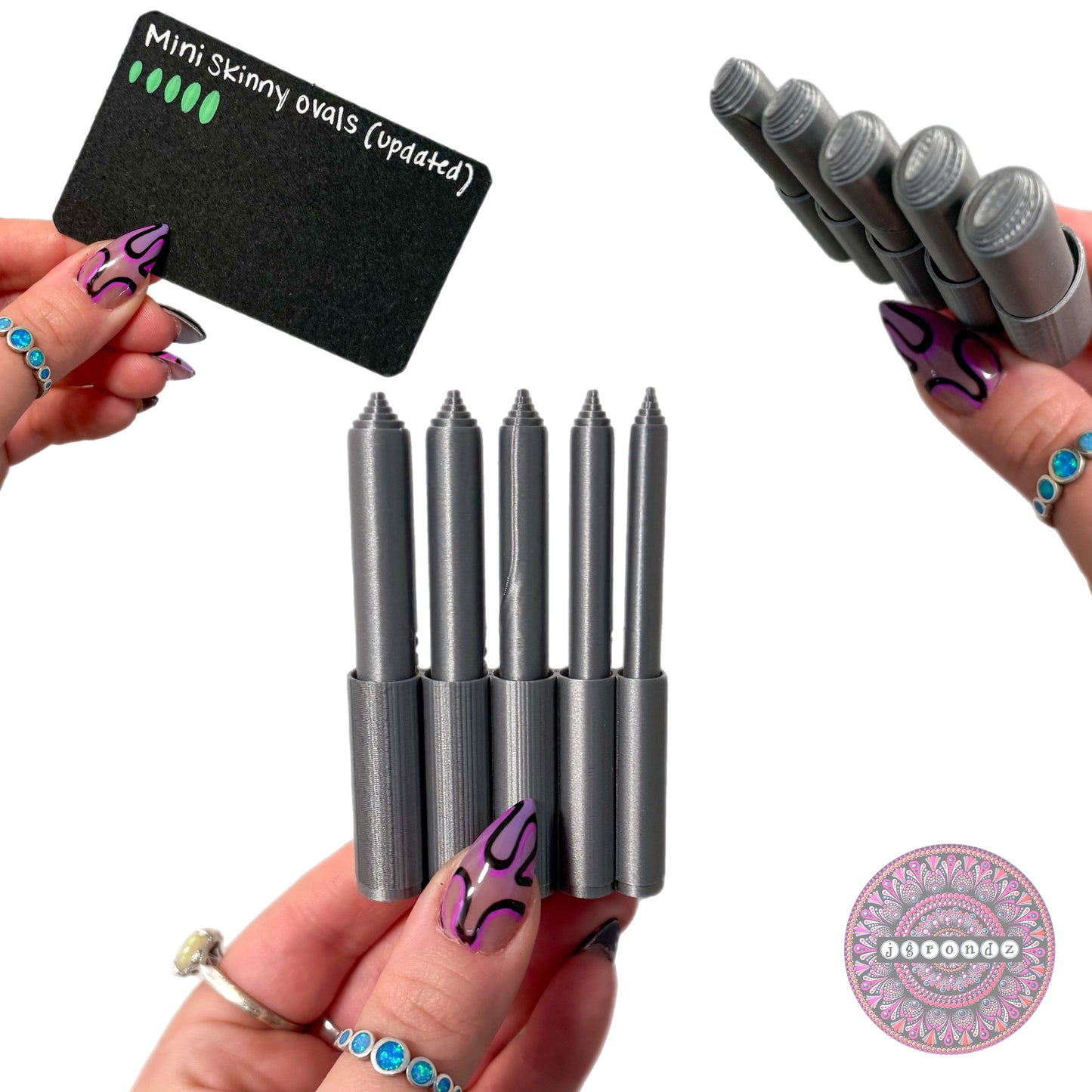 Mini Skinny Oval Dotting Tools