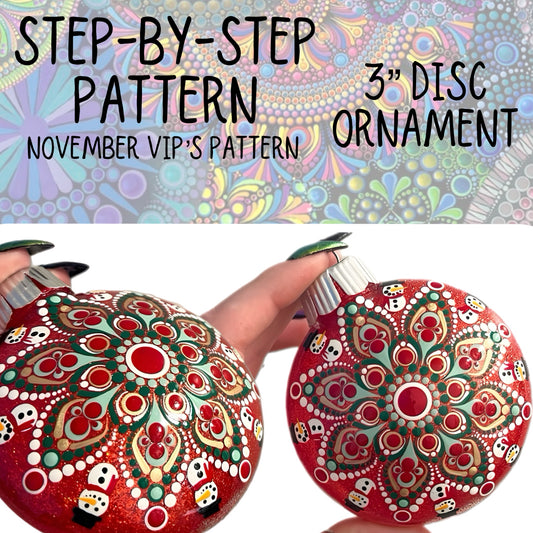 3" Mandala Pattern