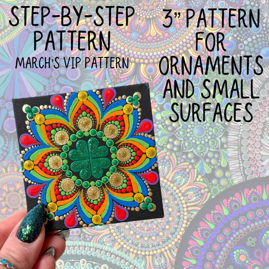 3" Mandala Pattern