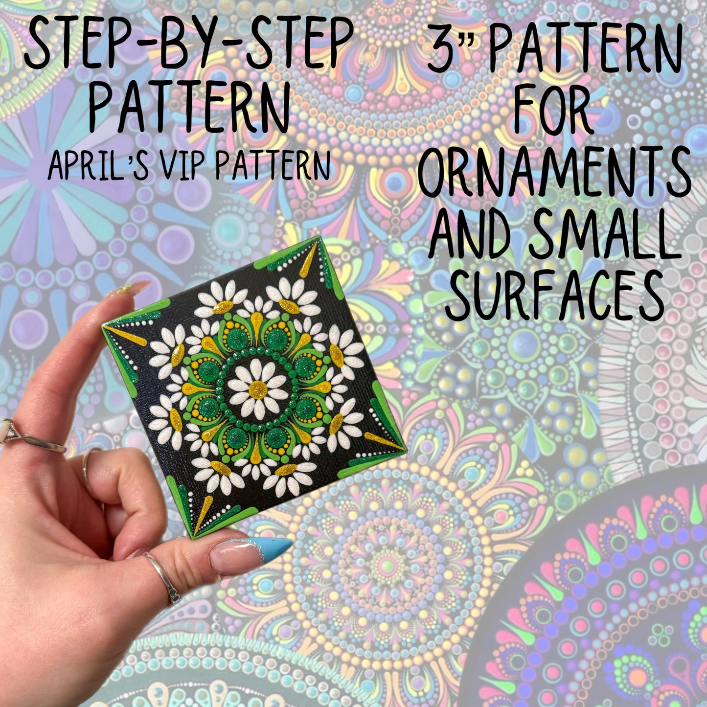 3" Mandala Pattern