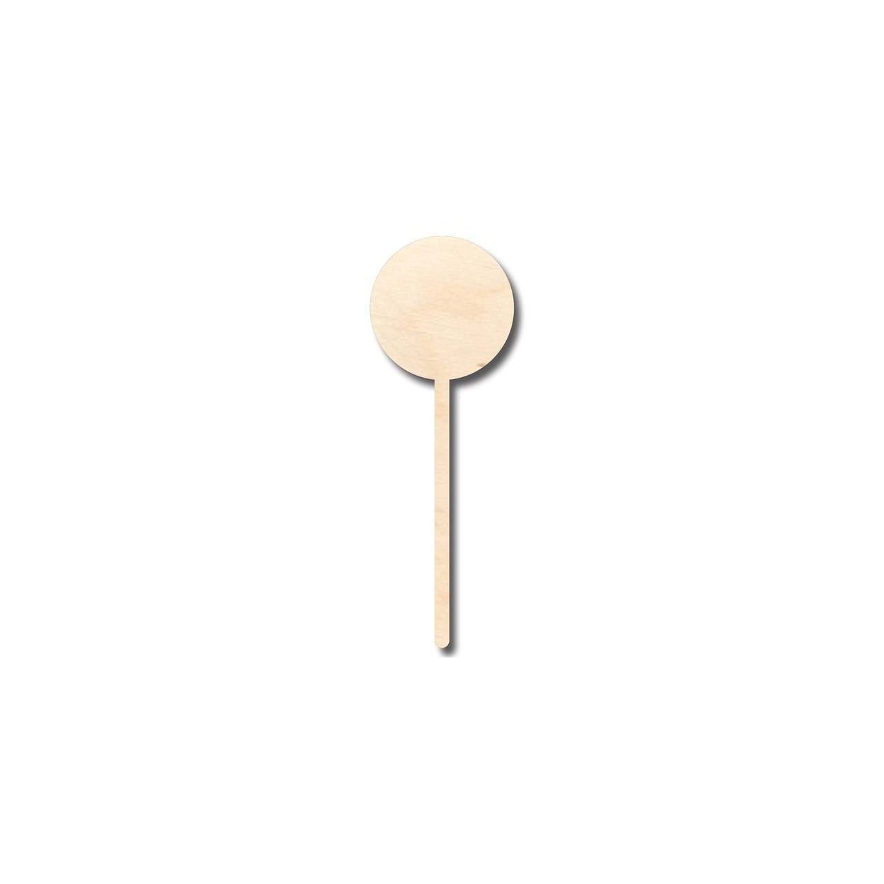 Unfinished Wood Candy Lollipop Shape - Craft - up to 46" DIY
