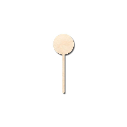 Unfinished Wood Candy Lollipop Shape - Craft - up to 46" DIY