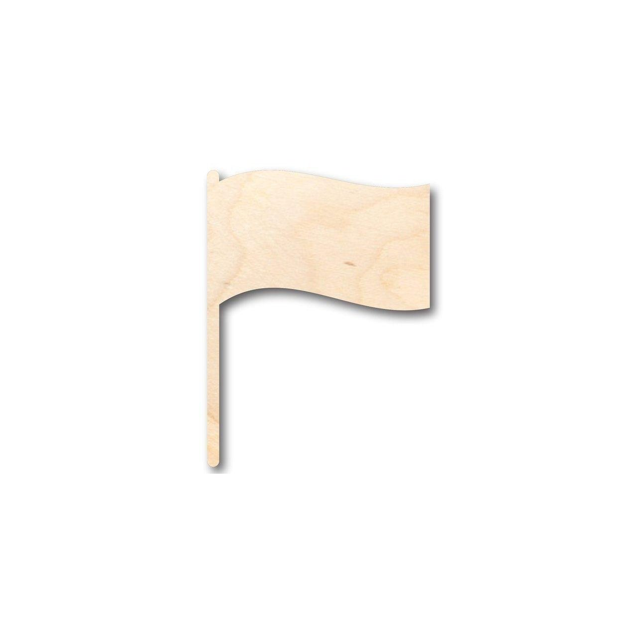 Unfinished Wood Flag Shape - Firefighter - Patriotic - 4th of July - Craft - up to 46" DIY