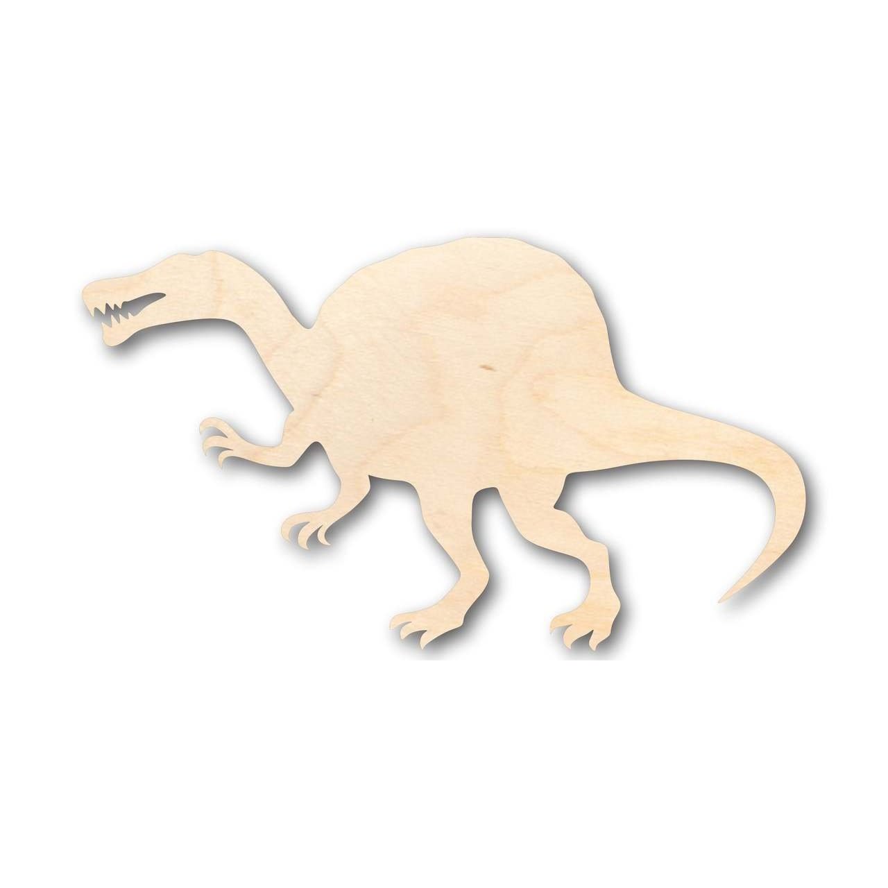 Unfinished Wood Spinosaurus Shape - Dinosaur - Craft - up to 46" DIY