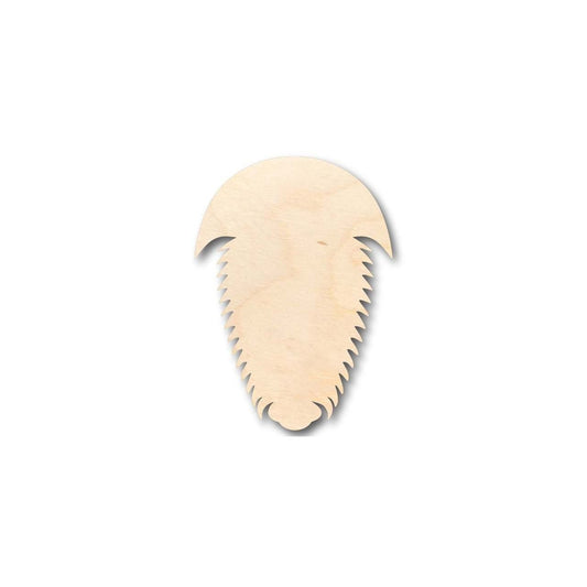 Unfinished Wood Trilobite Shape - Ocean - Dinosaur - Craft - up to 46" DIY